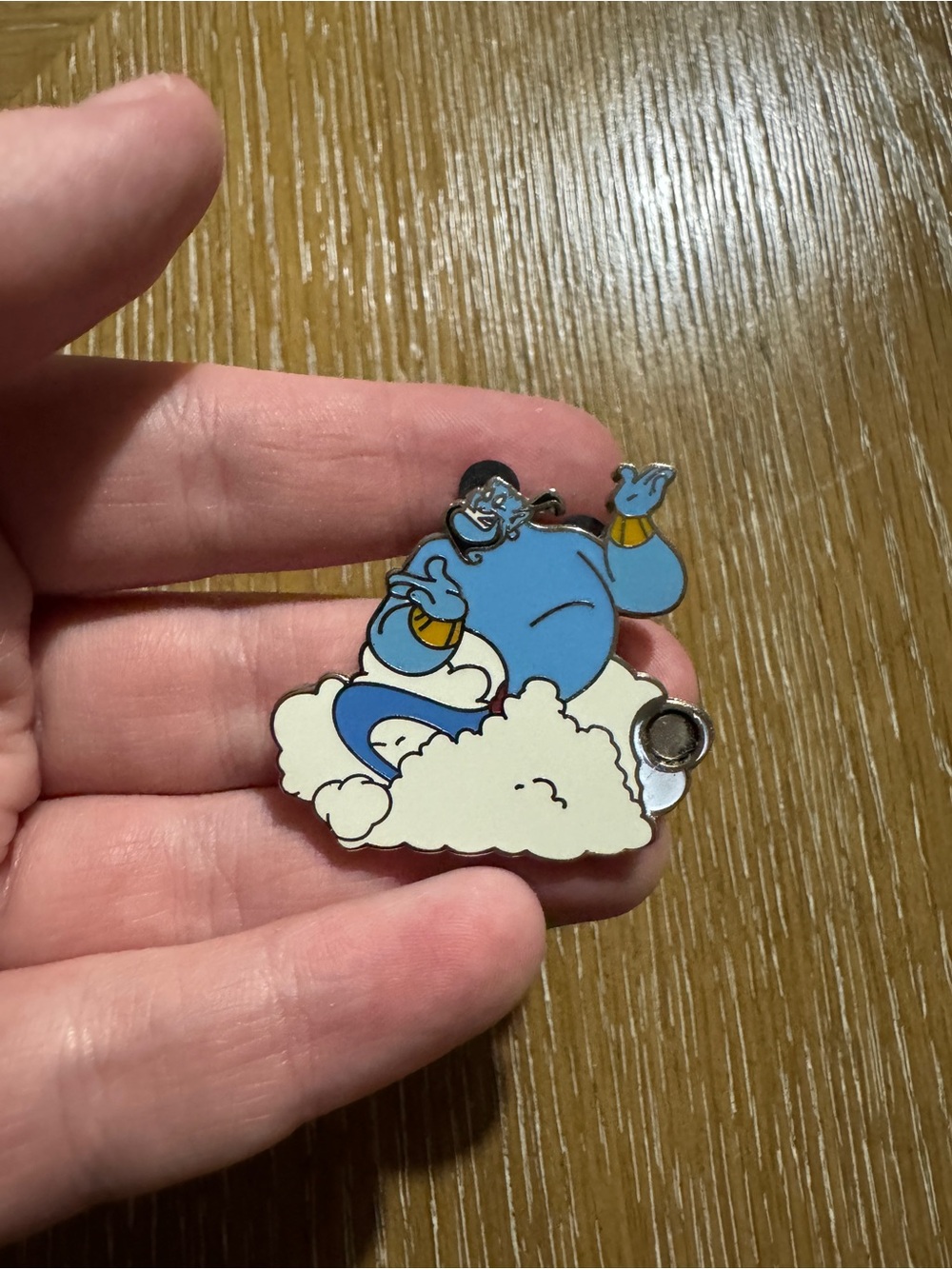 2008 Disney Genie Aladdin Where Dreams Come True Magnet Mystery Trading Pin